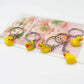 Pocket Pal: Creative Cartoon Mini Small Yellow Duck Keychain (Resin Pendant).