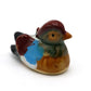 Timeless Harmony: Retro Simple Clay Mandarin Duck Pair Micro Landscape Ornaments.