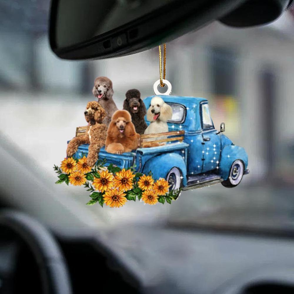 Sleeping Angel Dog Car Pendant, Cute Acrylic Hanging Ornament for Cars, Doors & Home Decor