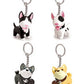 Fashion Dog Year Mascot Keychain, Super Cute Puppy Keychain for Festivals & Daily Use