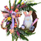 Christmas & Easter Bunny Garland, Foam Fruit Decorative Cloth Ornament (50×40 cm)