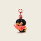 Sausage Plush Dog Bag Pendant Keychain, Cute Cartoon Plush Accessory