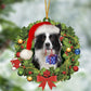Sleeping Angel Dog Car Pendant, Cute Acrylic Hanging Ornament for Cars, Doors & Home Decoration