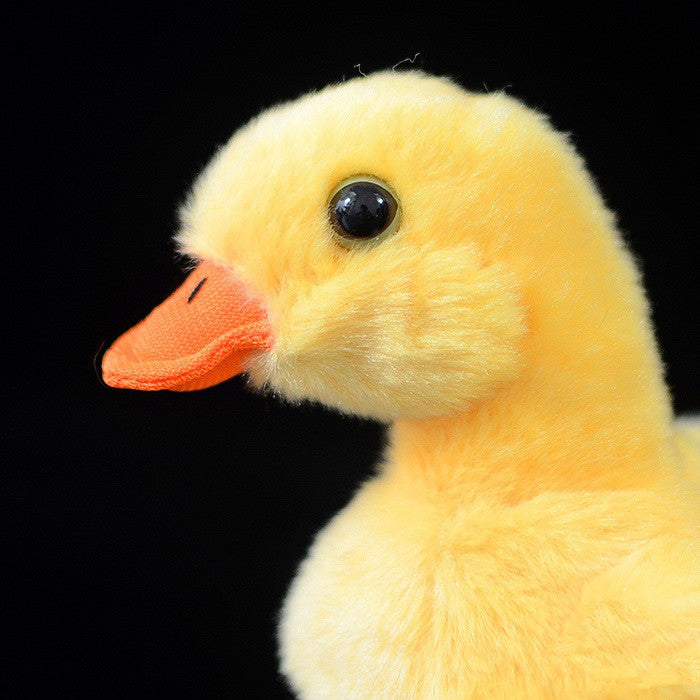 Simulation Cute Yellow Duck Plush Toy – Mini Fashion-Style Duck Plush