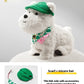 Babycare West Highland Plush Puppy Costume Set, Dog Scarf, Hat & Outfit Collection