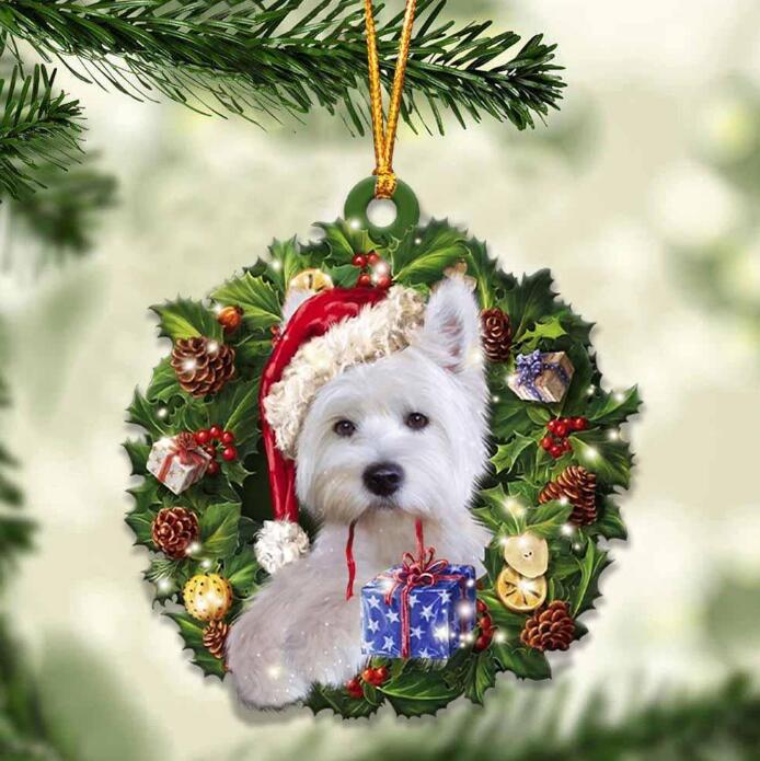 Sleeping Dog Angel Car Pendant, Acrylic Hanging Ornament for Cars, Doors & Home Decor