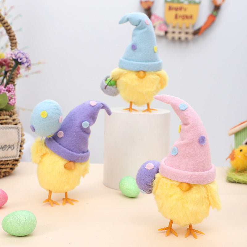 Cute Rejuvenating Device Chicken Doll – Easter Plush Ornament & Party Gift
