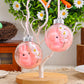 Easter Acrylic Ball Ornament, Transparent Hanging Bunny Decoration
