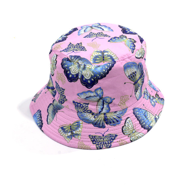 Sweet & Lovely: Women's Embroidered Cotton Fisherman Hat ($\mathbf{56-58\text{cm}}$).