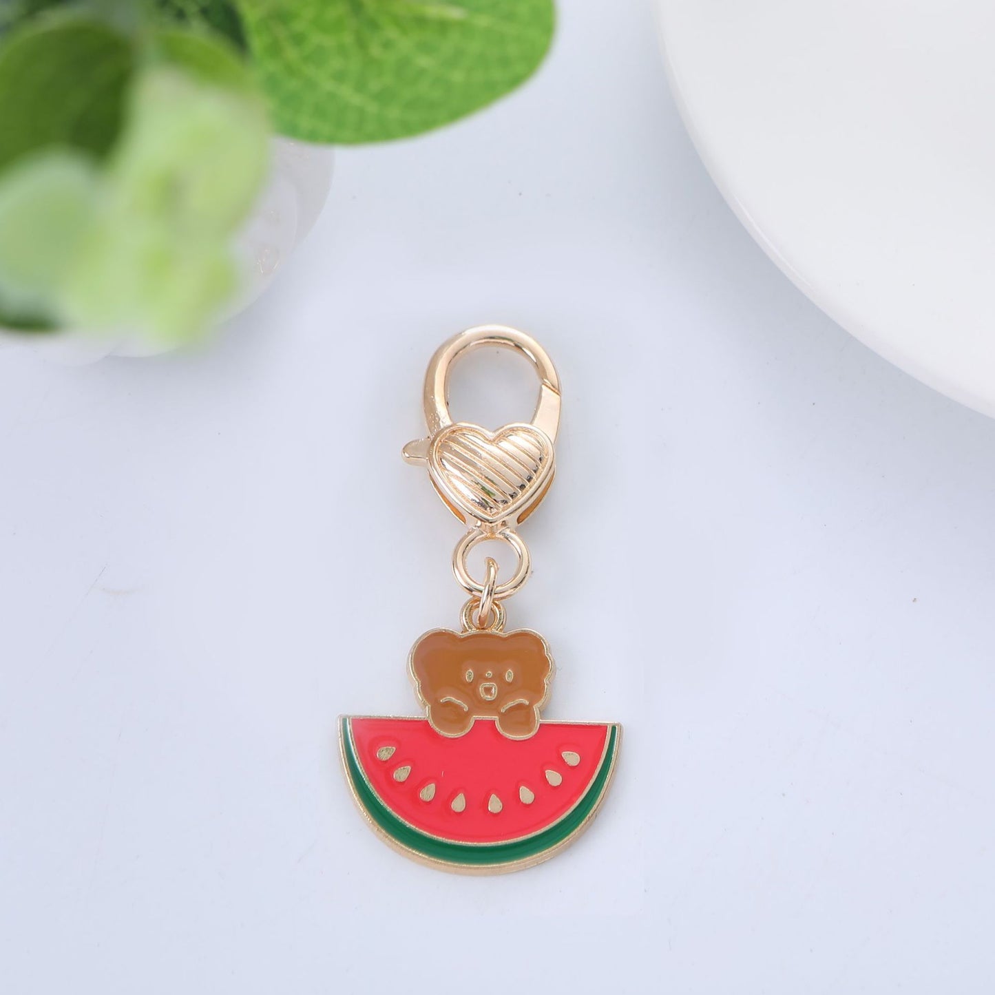 American Pet Decorations Metal Dog Keychain, Cute Corgi & Dog-Themed Pendants