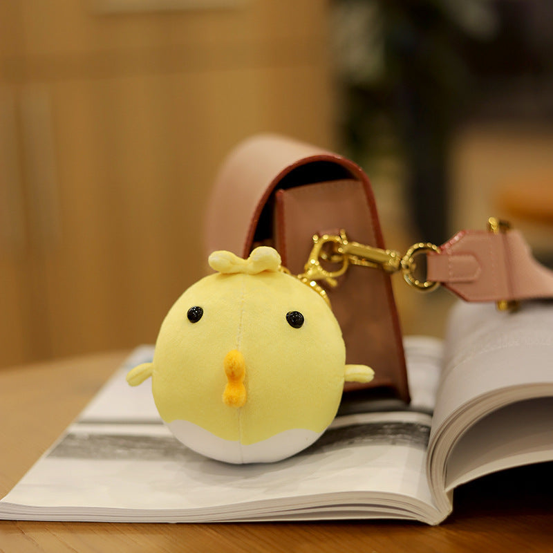 Little Yellow Chicken Cub Plush Toy – Doll Pendant & Keychain Plush