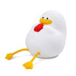Soft & Safe: Rechargeable Silicone Dimmable Duck LED Night Lamp for Kids & Room Decor.