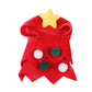 Cute Dog Cat Costume Christmas Cloak, Halloween Disguise Pet Transformation Outfit
