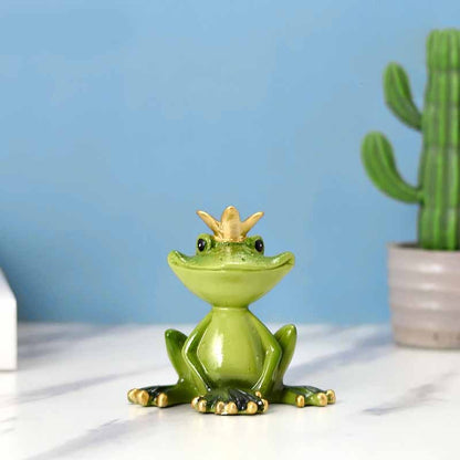 Find Your Zen: Pastoral Resin Yoga Frog Animal Ornaments (Multiple Poses).