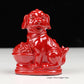 Tang Sancai Dog Ceramic Crafts, Handmade Chinese-Style Dog Ornaments (Multiple Breeds & Sizes)