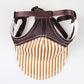 Striped Sun Hat for Dogs, Adjustable Pet Headdress for Small, Medium & Large Breeds