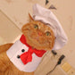 Kitchen God Pet Costume, Funny Chef Cloak & Hat Set for Dogs and Cats