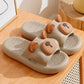 Cartoon Shoes Cute Pig Bear Dog Slippers, Bathroom, Indoor & Garden EVA Sandals