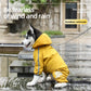 Four-Leg Waterproof Pet Raincoat, Lightweight Dog & Cat Rain Jacket for Outdoor Travel (S–XXL)