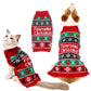 Warm Dog Clothes for Small Dogs, Winter Pet Sweater Coat | Chihuahua & Cat Cartoon Knit Outfit