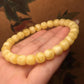 Natural Beeswax Old Yellow Chicken Grease Wax Bracelet – Rich & Full Single Circle Ornament