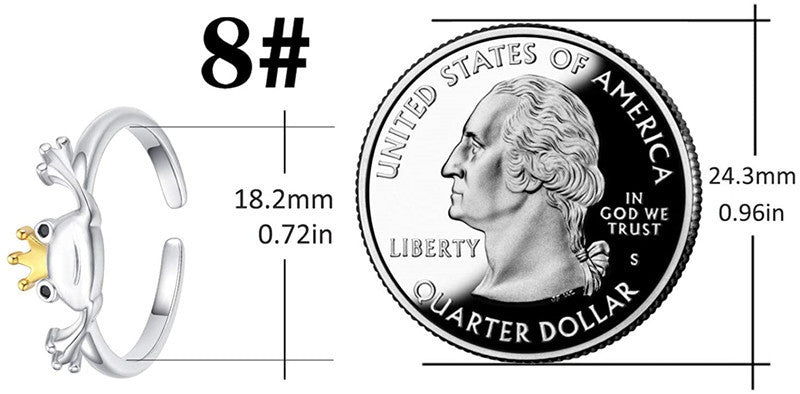 Fashion Must-Have: New Vintage Frog Crown Alloy Adjustable Ring (Unisex).