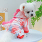 Fleece-Lined Warm Dog & Cat Clothing, Flower & Four-Feet Pet Costume Collection