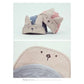 Cartoon Cute Bunny Soft-Brim Baseball Hat, Adjustable Cotton Cap for Kids