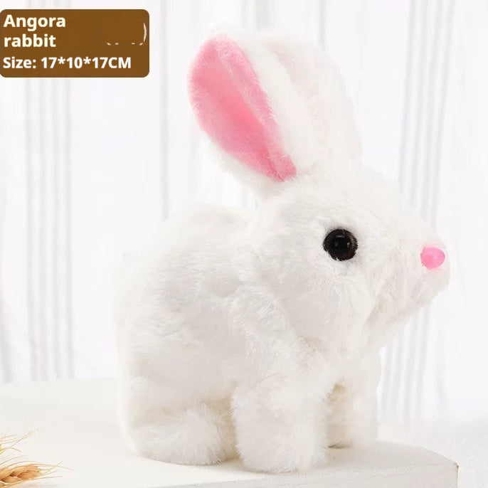 Realistic Bunny Toy, Lifelike Modern Art Rabbit Decoration
