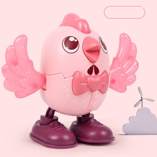 Electric Swinging Chicken Educational Toy – Voice-Controlled Interactive Learning Pet