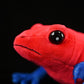 Strawberry Arrow Poison Frog Plush Toy – Super Soft Frog Doll with Cute Details