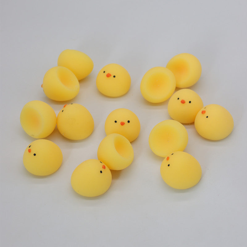 Super Cute Dumplings Squeezing Toy – Fat Chicken Soup Round Chicken Stress Relief Toy