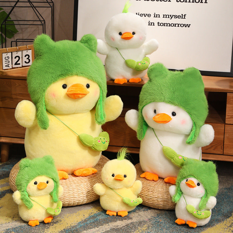 Transformation Duck Plush Toy – Country Duck Soft Doll in Multiple Sizes
