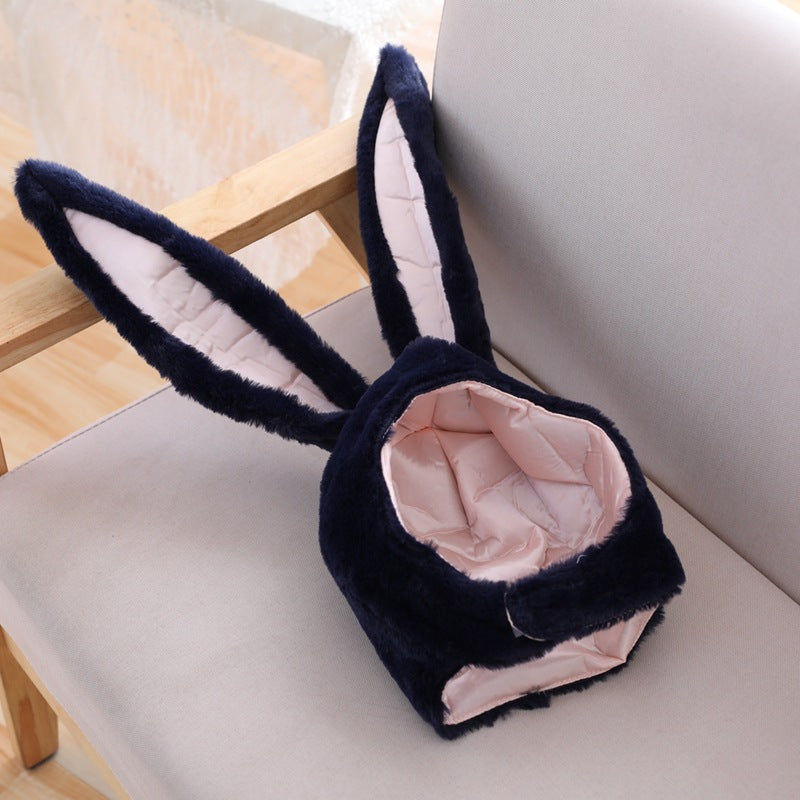 Bunny Ears Hat, Plush Headgear & Cute Photo Prop