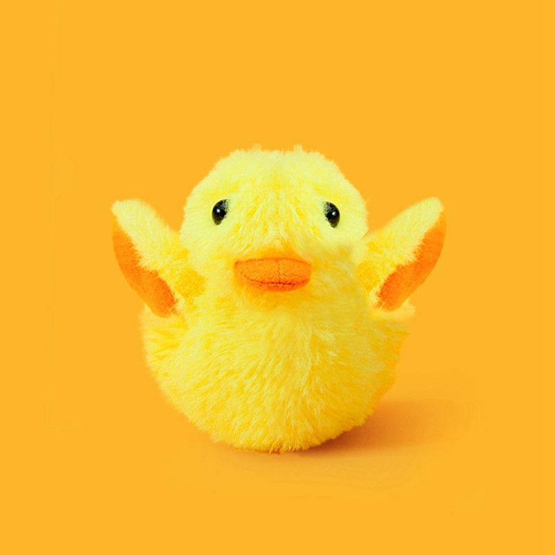 Home Fashion Plush Sounding Duck Toy – Interactive Vibration-Activated Pet Toy with Type-C Charging