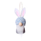 Easter Bunny Wool Ornaments, Set of 5 or 10 Spring Hanging Decorations