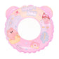 Sequined Children's Bunny-Shaped Swimming Ring with Handle, Baby Swim Float