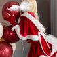 Halloween Cosplay Maid Uniform, Bunny Girl Christmas Costume Cloak (One Size)