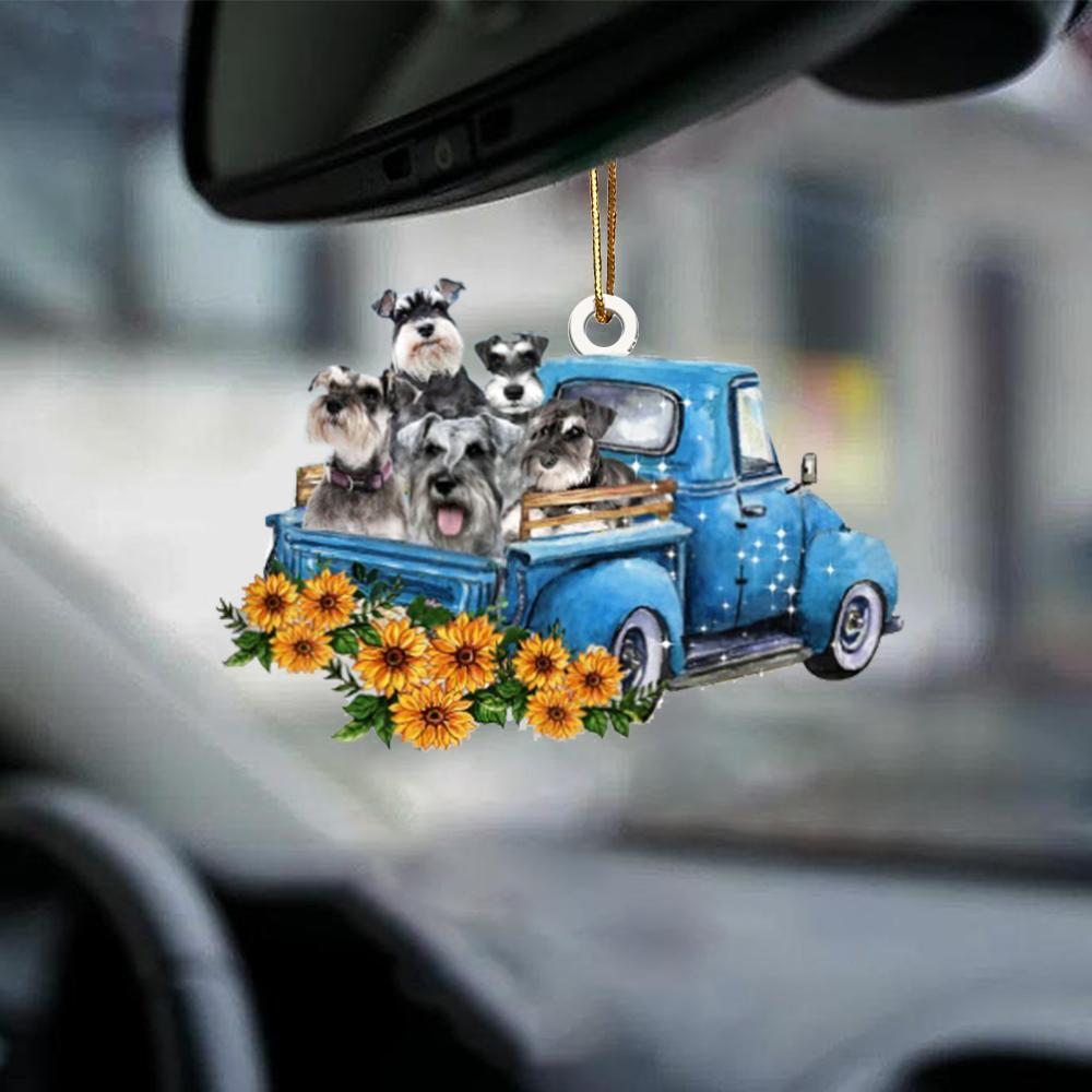 Sleeping Angel Dog Car Pendant, Acrylic Hanging Ornament for Cars, Doors & Home Displays
