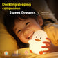 Cozy & Colorful: Love Duck Small Night Lamp with Timing Function (Rechargeable).
