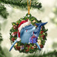 Sleeping Angel Dog Car Pendant, Cute Acrylic Hanging Ornament for Cars, Doors & Home Decoration
