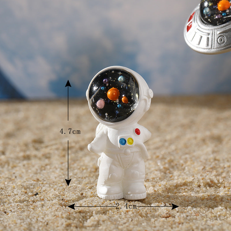 Cartoon Bunny Resin Ornament, Cute Decorative Figurine