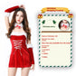 Christmas Bunny Cosplay Uniform, Gold Velvet Women’s Costume Set (Free Size)