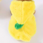 Dog Clothes, Autumn and Winter Funny Banana Pet Costume