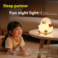 Cozy & Colorful: Love Duck Small Night Lamp with Timing Function (Rechargeable).