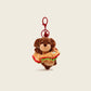 Sausage Plush Dog Bag Pendant Keychain, Cute Cartoon Plush Accessory