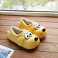 Cute Dog Shoes EVA Winter House Shoes, Unisex Fuzzy Cartoon Slippers