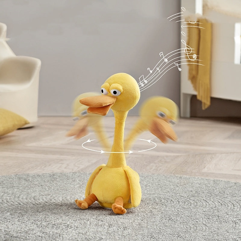 Learn & Play: Babycare Repeat Reading Talking Duck Plush Toy (Cabley/Kennylon/Parrot Styles).