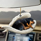 Sleeping Dog Angel Car Pendant, Acrylic Hanging Ornament for Cars, Doors & Home Decor