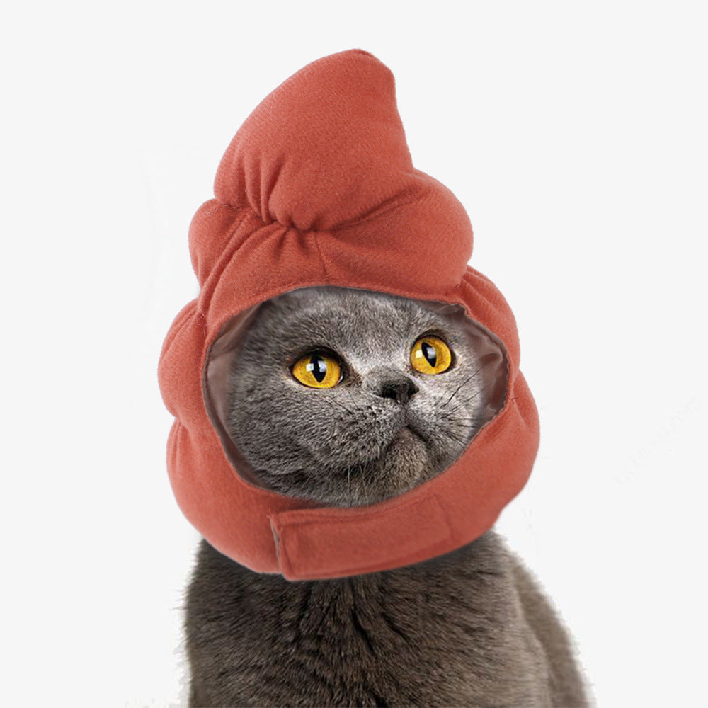 Funny Pet Dog & Cat Costume, Warm Hat Photo Prop Headwear